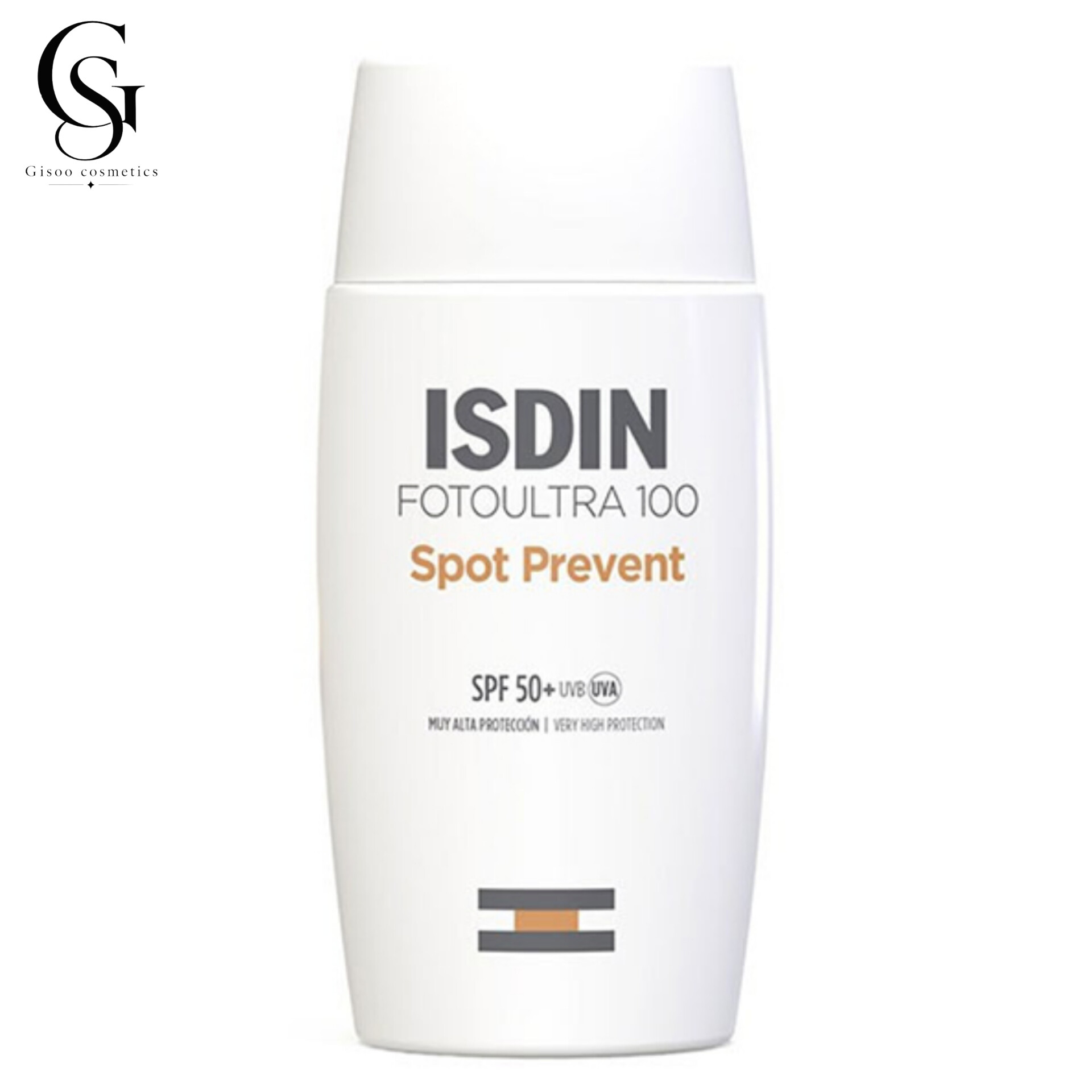 ضد آفتاب ضد لک اسپات پریونت بی‌رنگ ایزدین ISDIN Fusion Fluid 100 Spot Prevent SPF 50حجم ۵۰ میلی‌لیتر